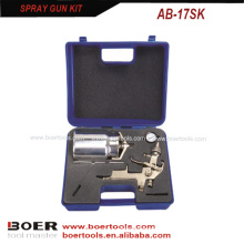 HVLP Saug-Spritzpistole Kit Blasfall verpackt AB-17SK